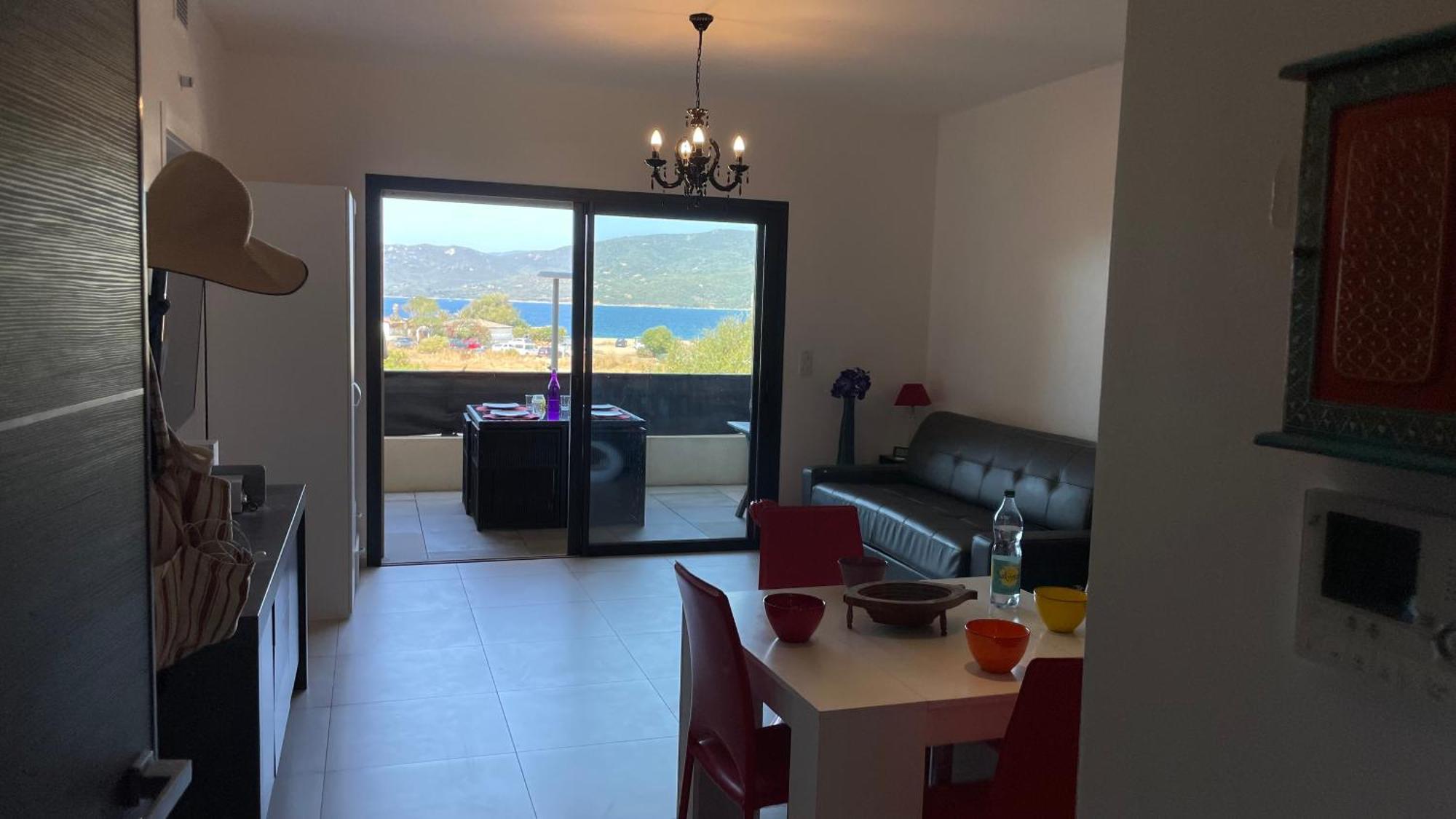 Studio T1 Bis Vue Mer Propriano โพรพริอาโน ภายนอก รูปภาพ